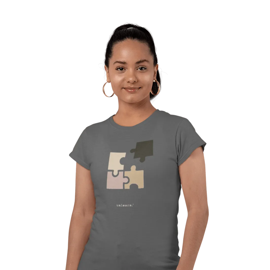 Puzzled - Women's Fitted T-Shirt