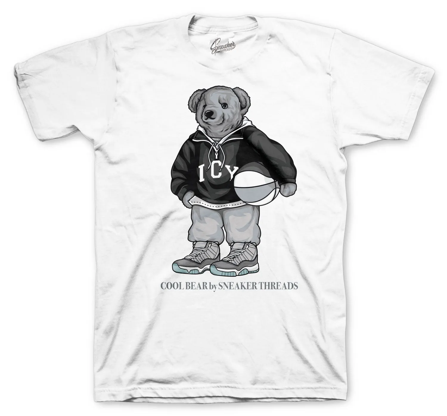 Retro 11 Cool Grey Cool Bear Shirt