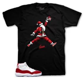 Retro 11 Varsity Red Shirt - Air Santa