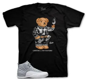 Retro 12 Stealth Cheers Bear Shirt