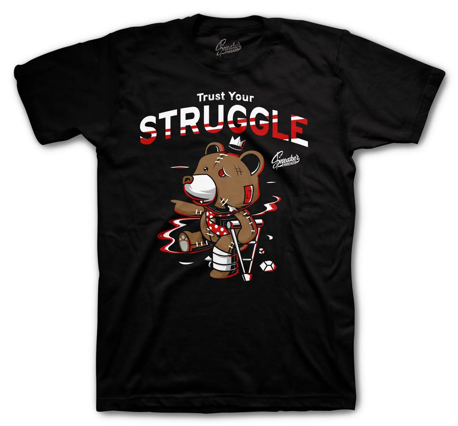 Retro 13 Red Flint Trust Your Struggle Shirt