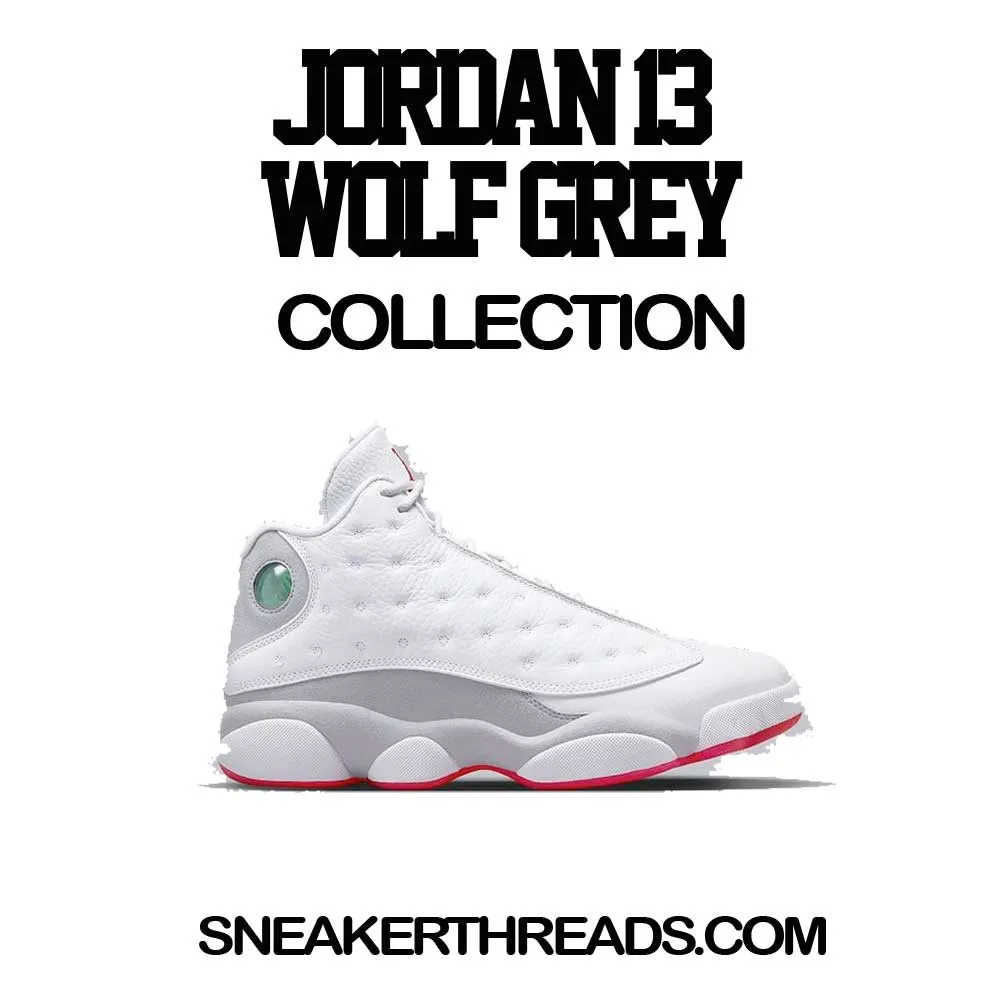 Retro 13 Wolf Grey Stay Woke Shirt