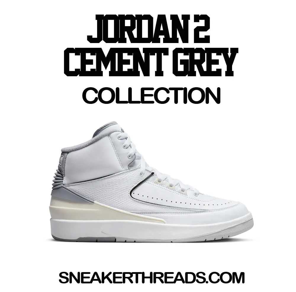 Retro 2 Cement Grey Bandemic Shirt