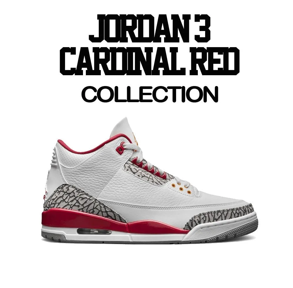 Retro 3 Cardinal Red Greatest Shirt