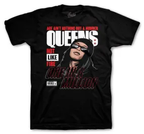 Retro 4 Red Thunder Queens Shirt