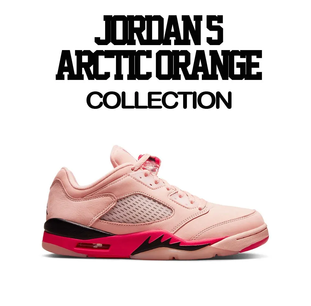 Retro 5 Arctic Orange Money Over Love Shirt