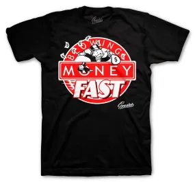 Retro 5 Raging Bull Blowing Money Fast Shirt