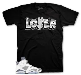 Retro 6 Cool Grey Loser Lover Shirt