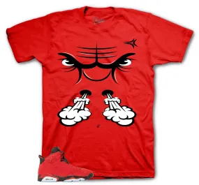 Retro 6 Toro Bravo Raging Face Shirt