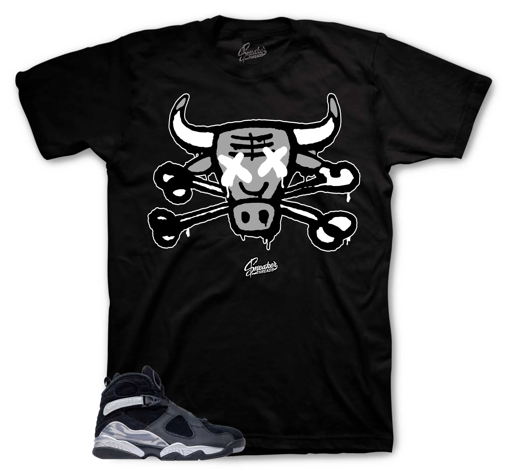 Retro 8 Gunsmoke Bully Drip Shirt