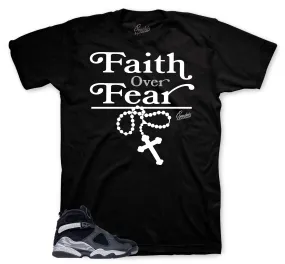 Retro 8 Gunsmoke Faith Over Fear Shirt