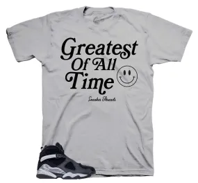 Retro 8 Gunsmoke Shirt - Goat - Silver