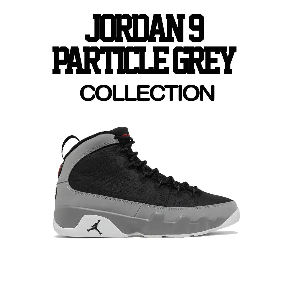 Retro 9 Particle Grey Nines Shirt