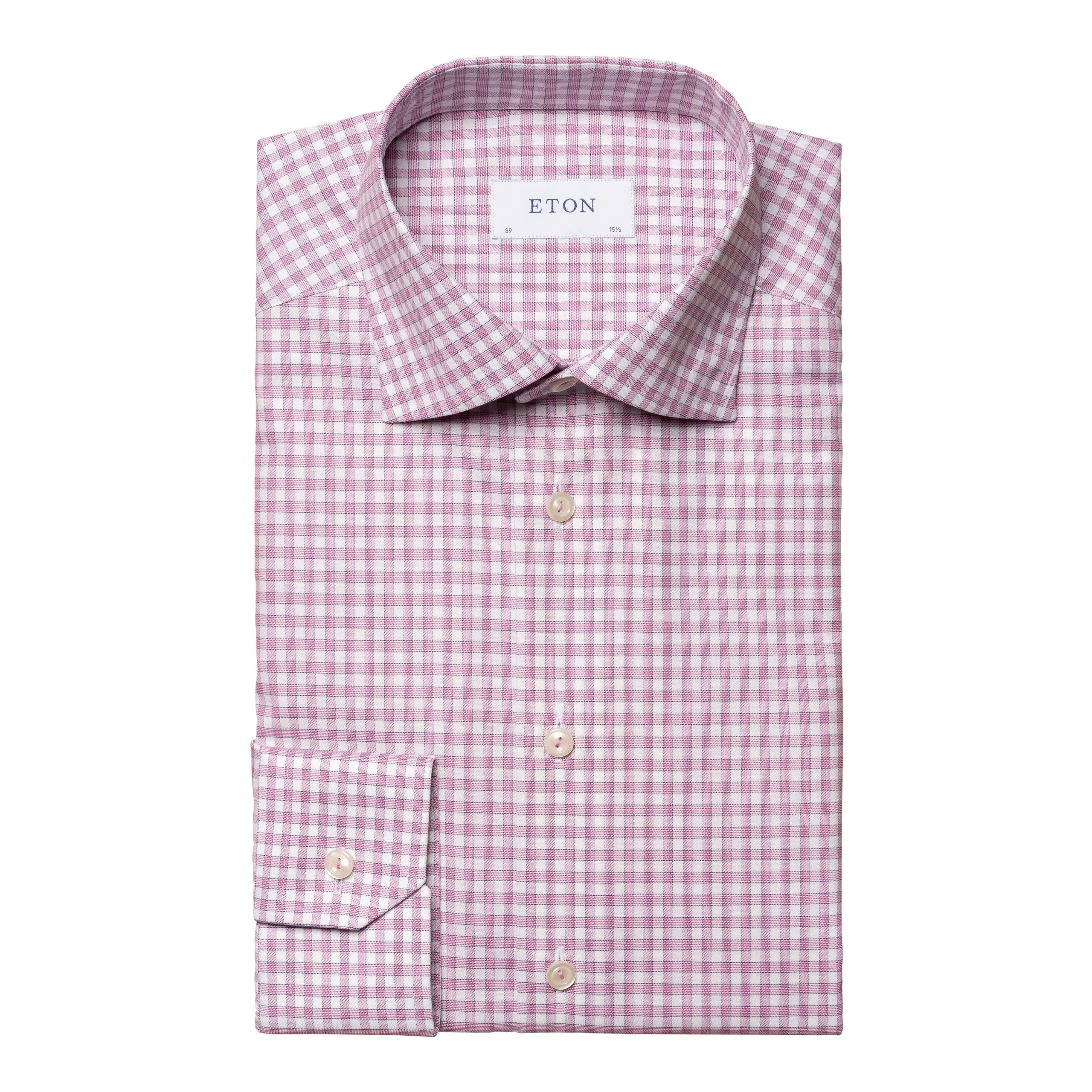 Slim Fit - Checked Twill Shirt