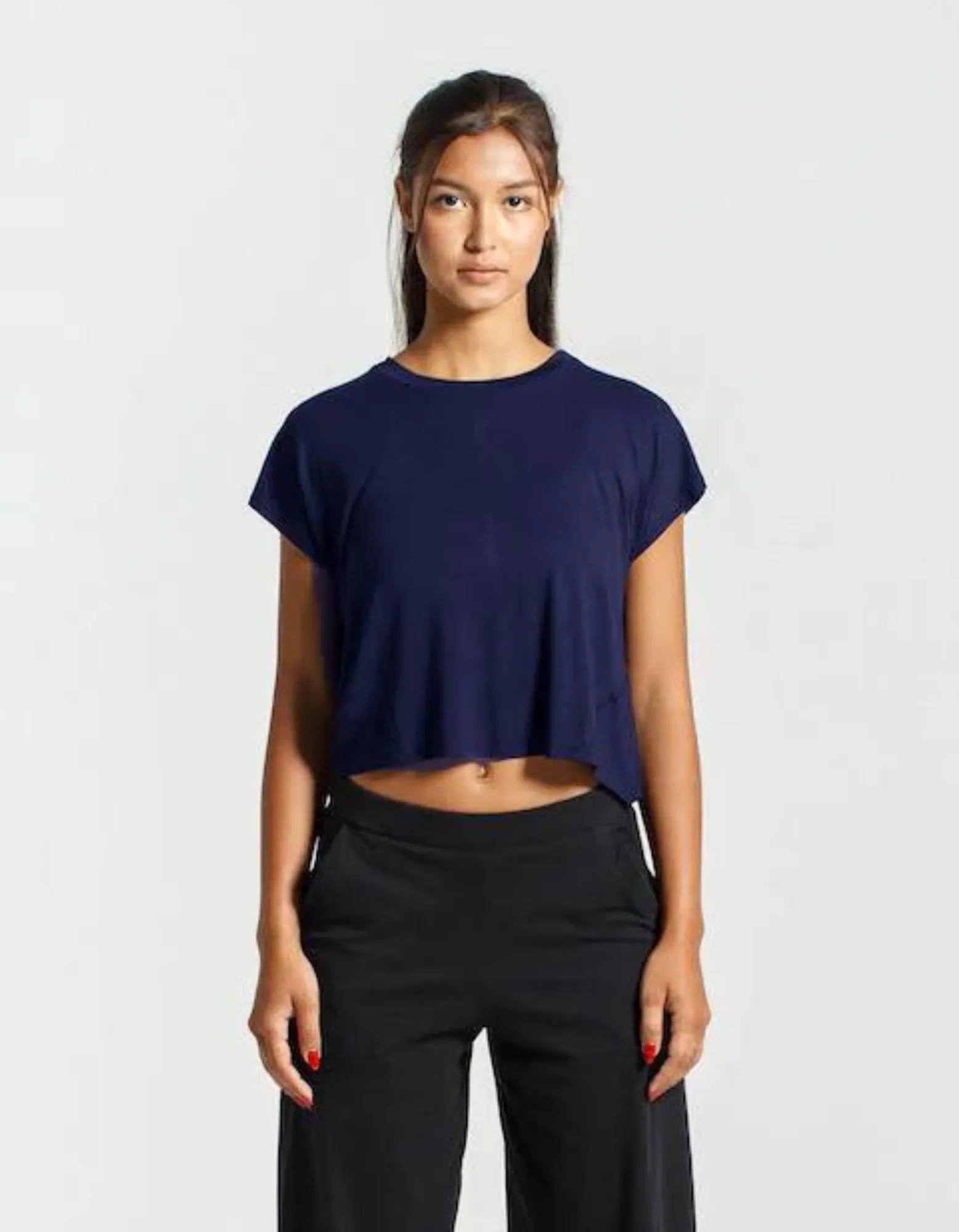 Slouch T-shirt | Navy