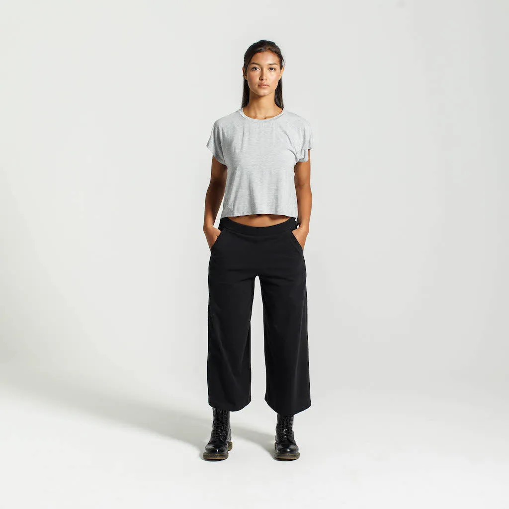 Slouch T-shirt | Grey Marle