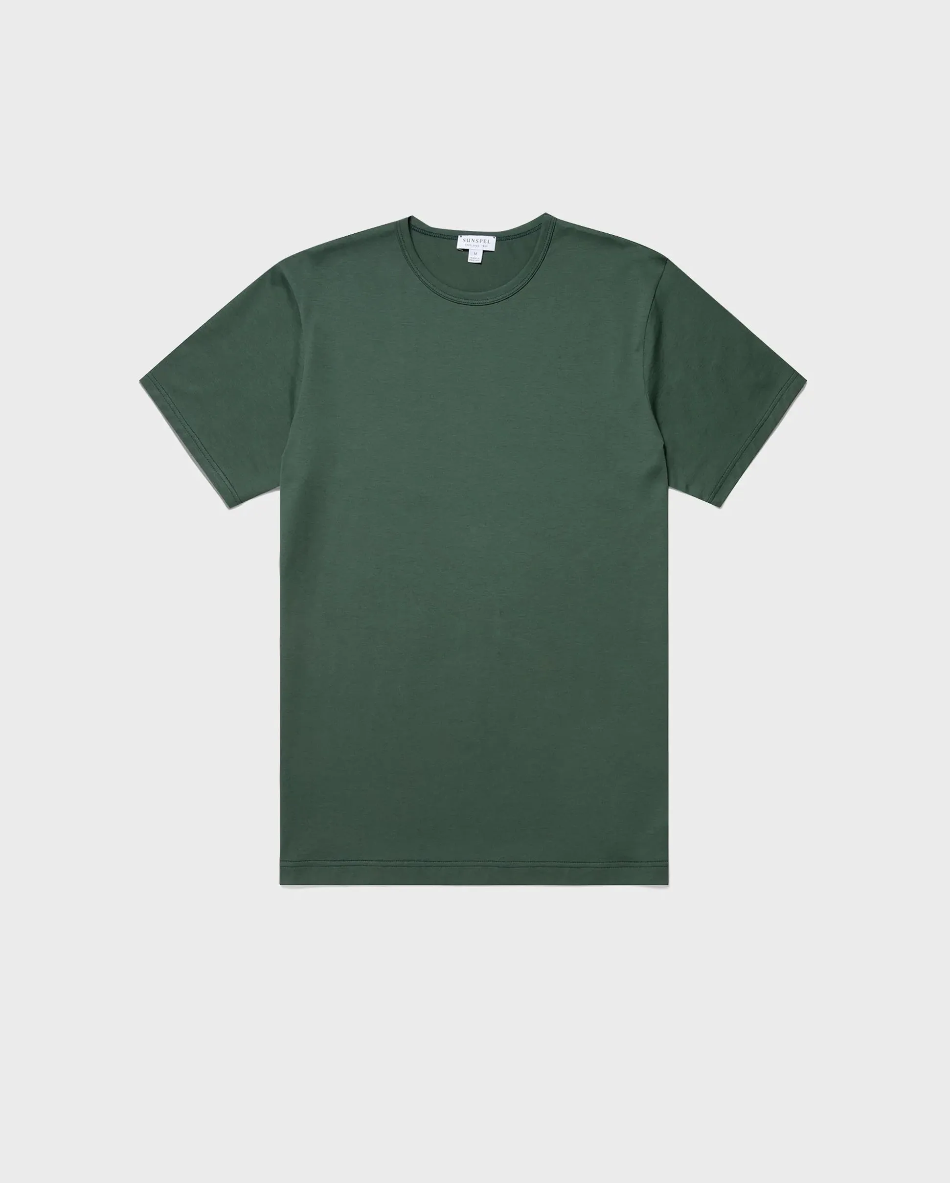 S/S CREW NECK T-SHIRT / DARK GREEN