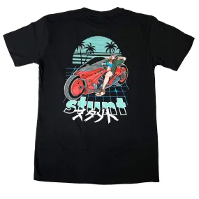 Stunt Men's Fukuoka Black Short Sleeve T-Shirt