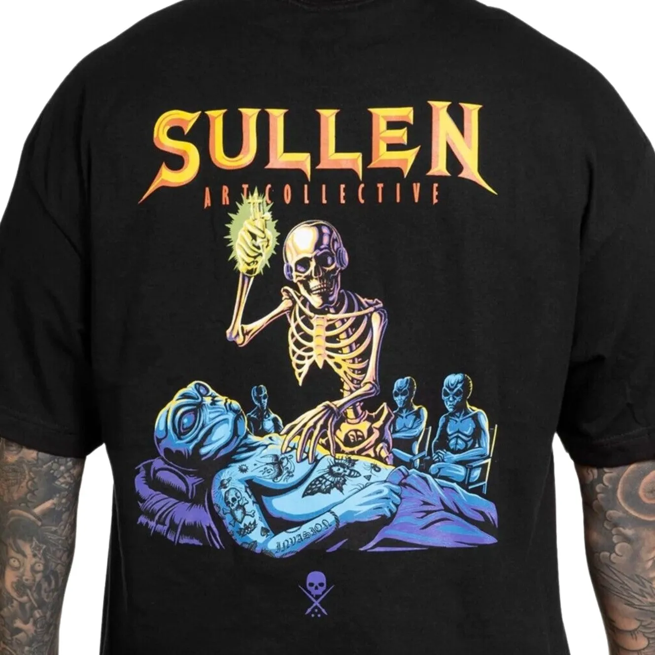 SULLEN Men's Alien Ink Premium Short Sleeve T Shirt