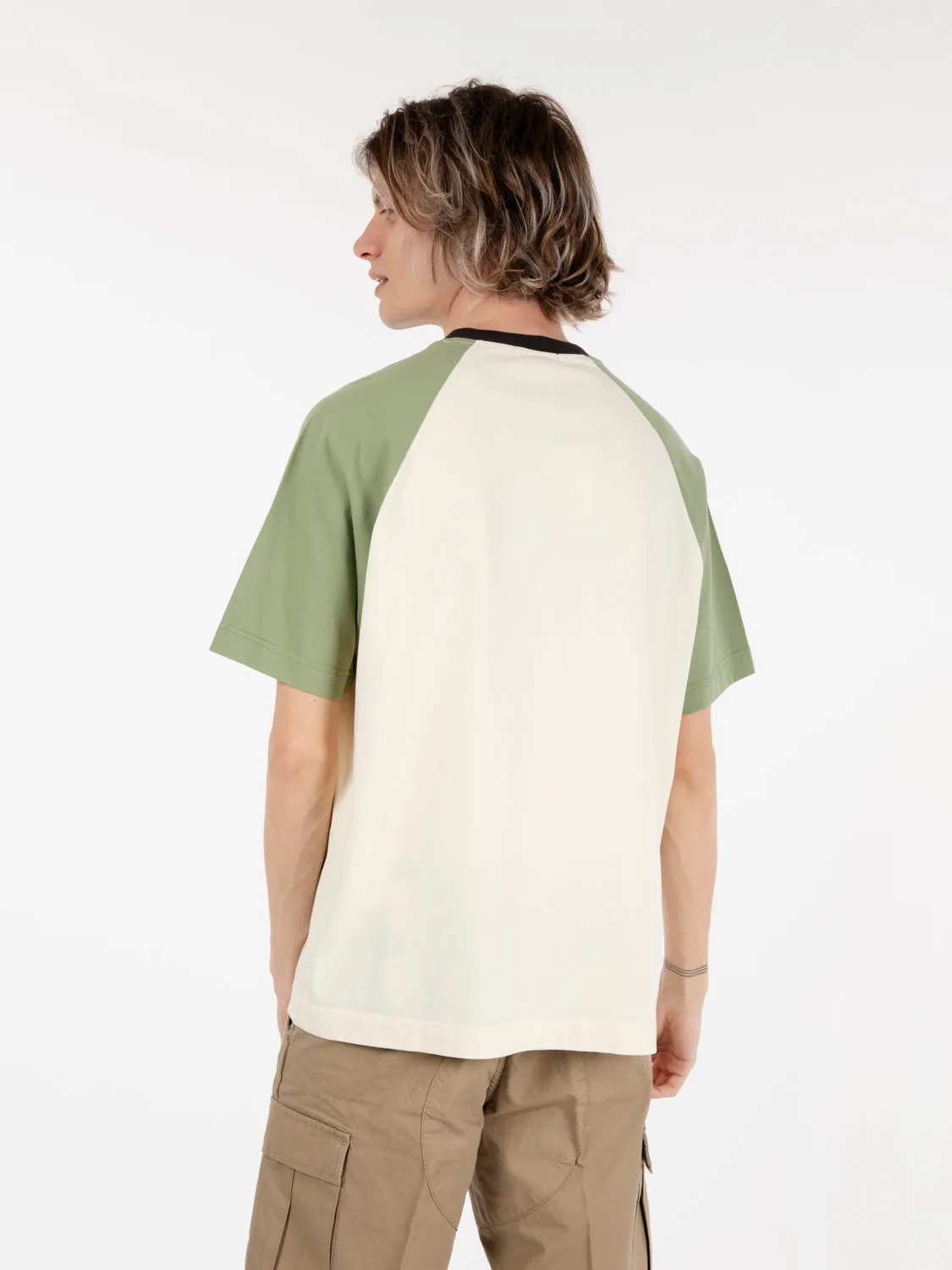 T-shirt oversize harper sage green