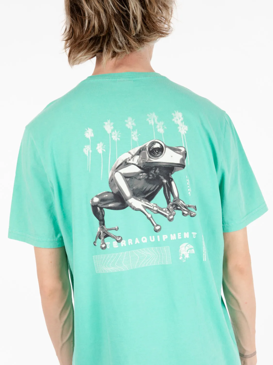 T-shirt terra mint green