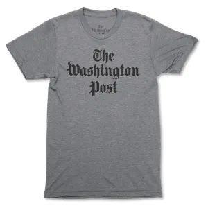 The Washington Post Logo T-shirt (heather grey)