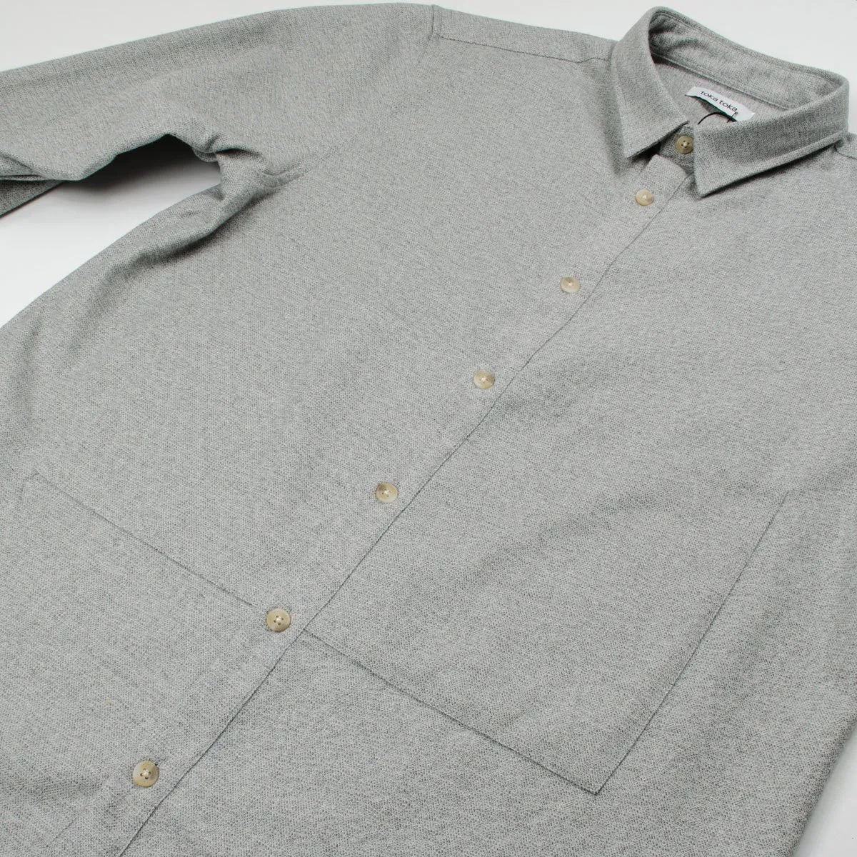 Toka Toka - Mark Shirt - Heather Grey