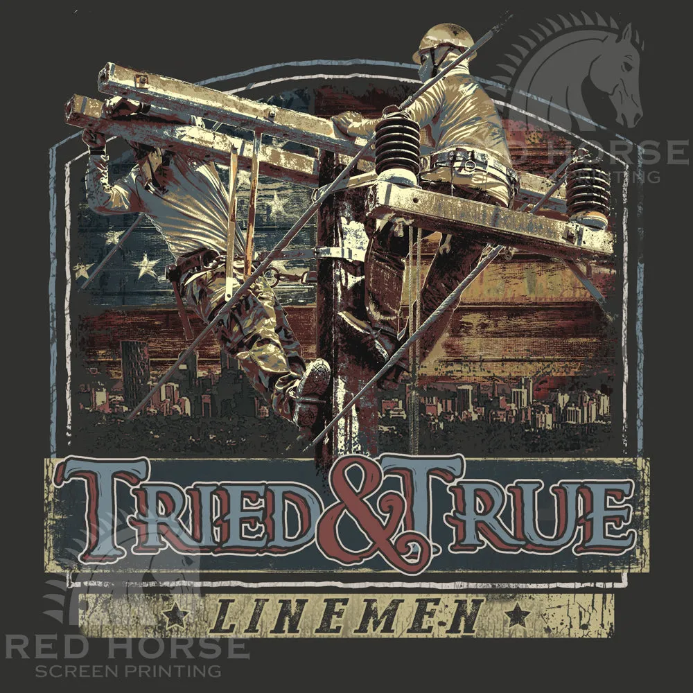 Tried & True Linemen T-shirt