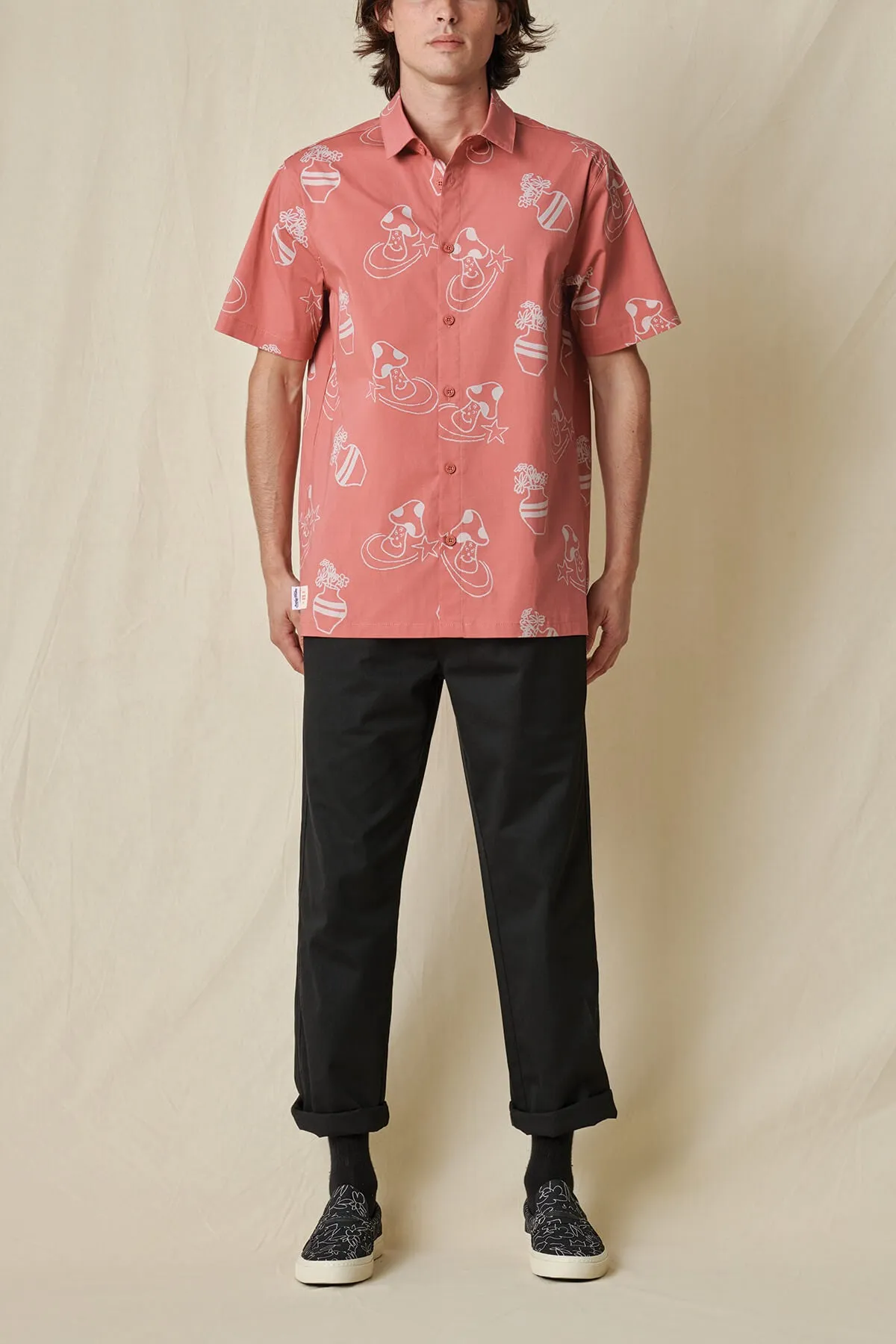 Underground Holiday SS Shirt - Smoke