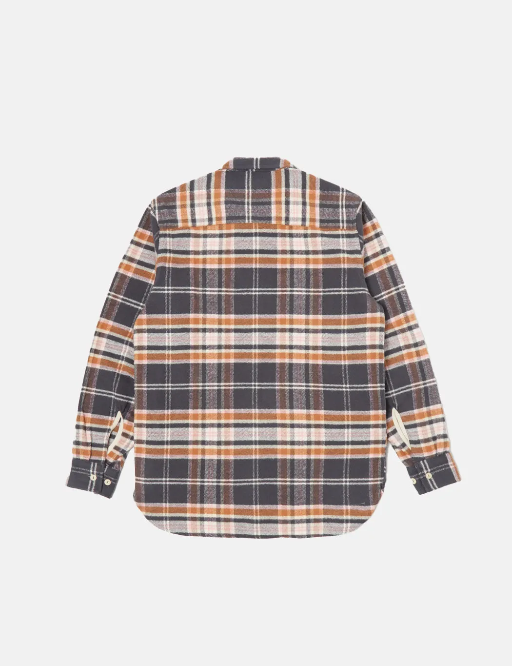 Universal Works Work Shirt (Flannel) - Grey Check