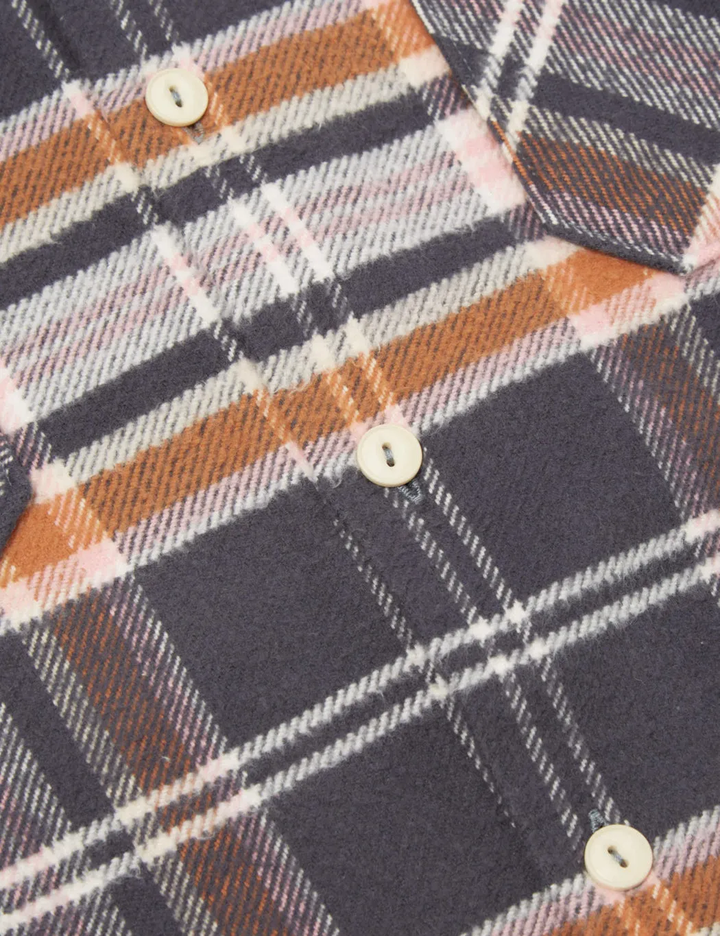 Universal Works Work Shirt (Flannel) - Grey Check