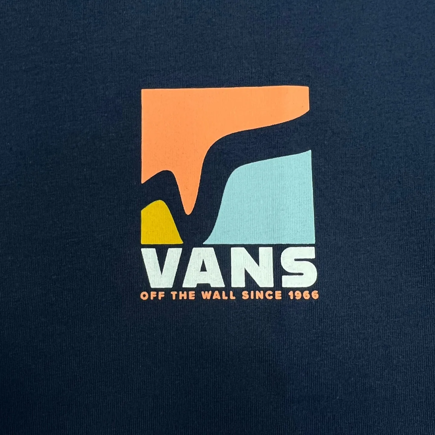 VANS Swoop V Logo Graphic T-Shirt