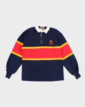 Vintage 90s Barbarian Queens University Rugby Shirt - S