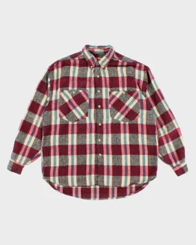 Vintage 90s Revenge Shirtmakers Flannel Shirt - M