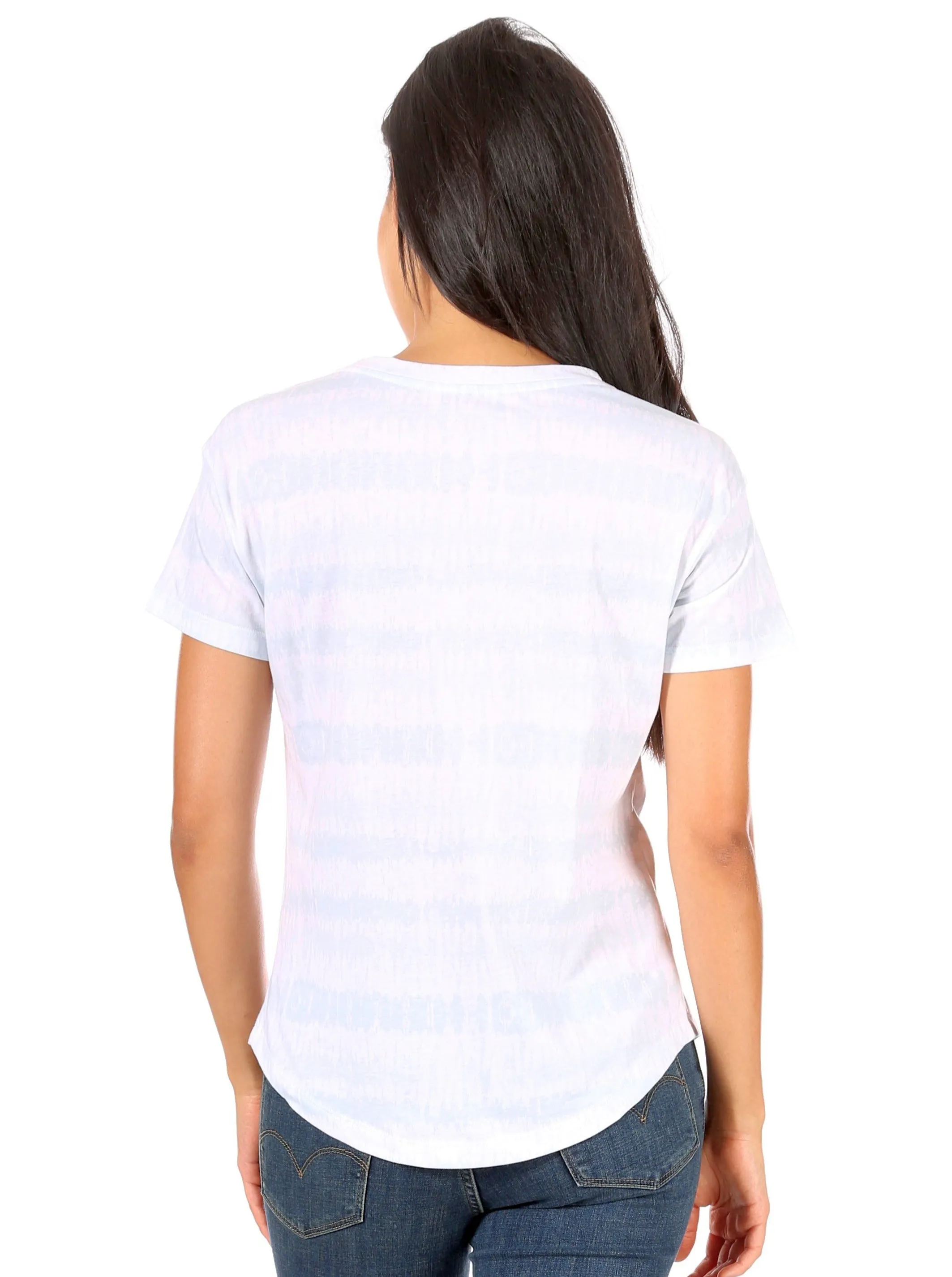 Women's "EARTH DAY EVERY DAY" Short Sleeve Shirttail Hem T-Shirt