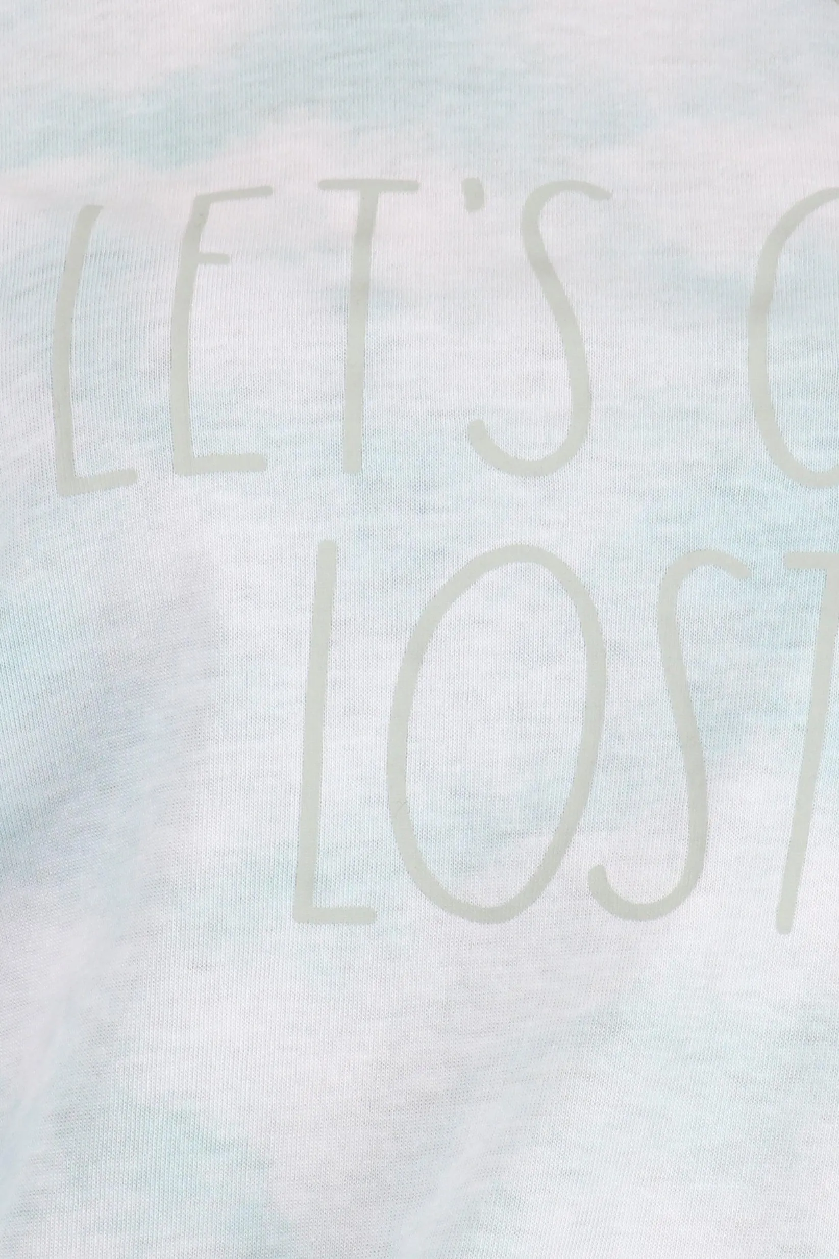 Women's "LET'S GET LOST" Short Sleeve Icon T-Shirt