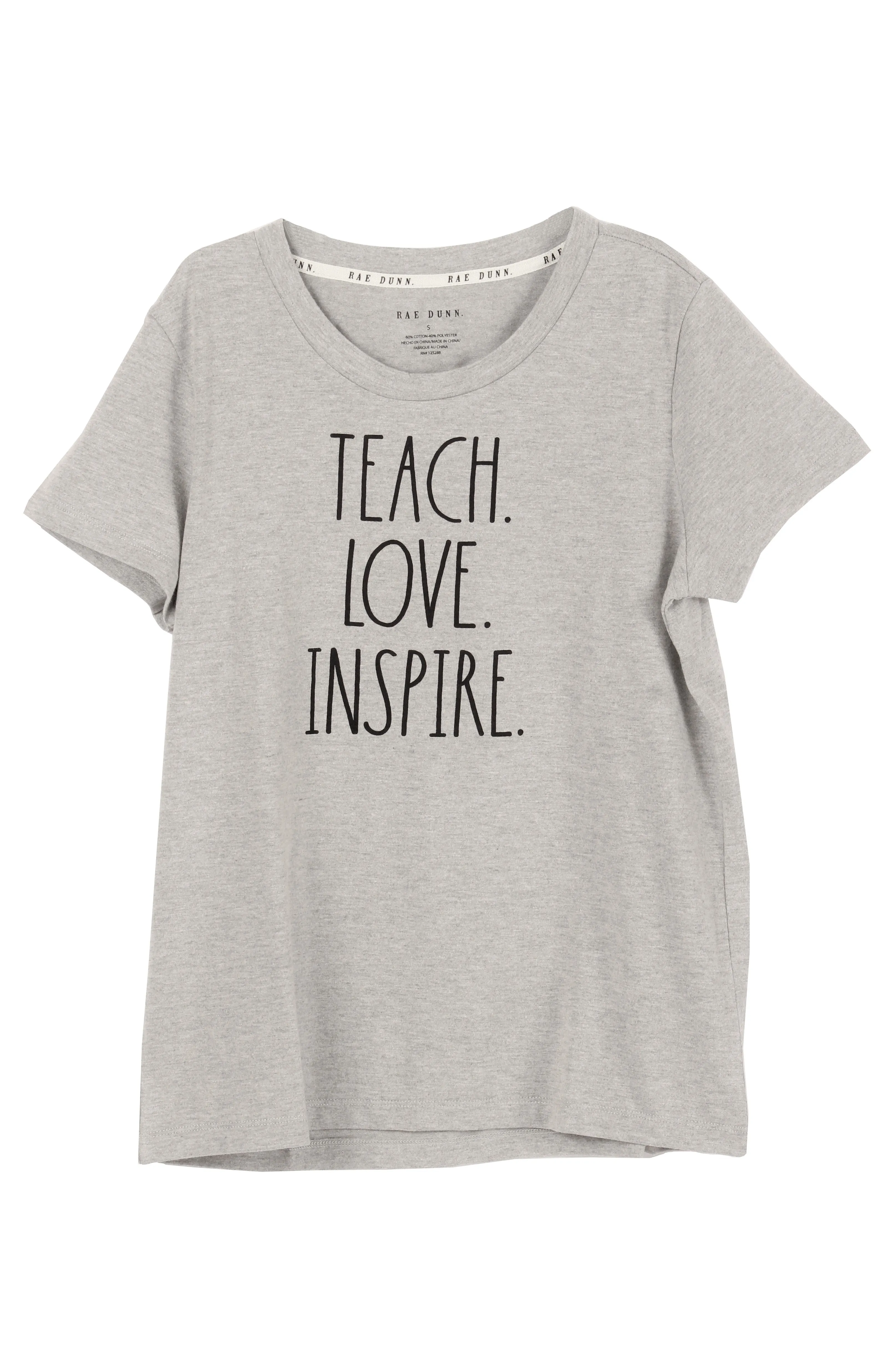 Women's "TEACH LOVE INSPIRE" Short Sleeve Icon T-Shirt