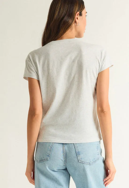 Z Supply - Modern Slub Tee Light Heather Grey